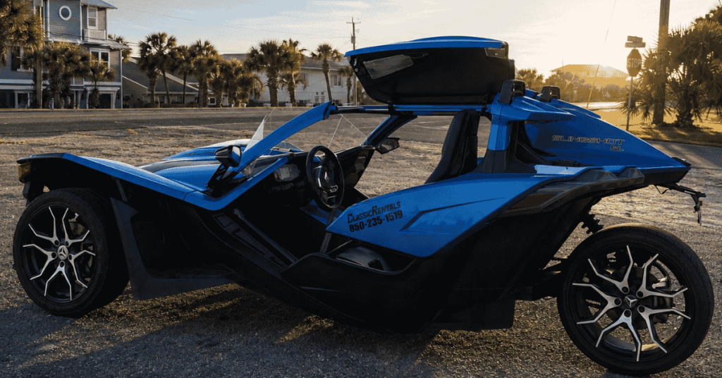 Polaris Slingshot rental Panama City Beach